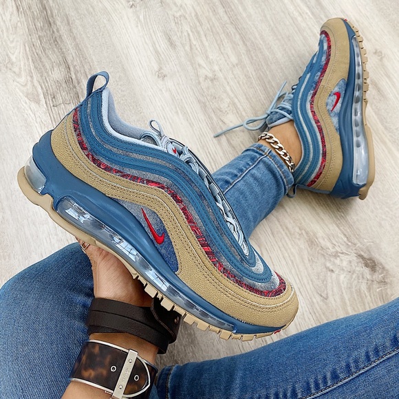Nike Shoes - Nike denim air max 97 sneakers